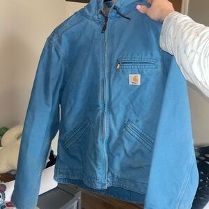 Carhartt Blue Hooded Jacket